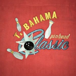 Tommy Bahama Bowling Panel Back Silk Camp Shirt